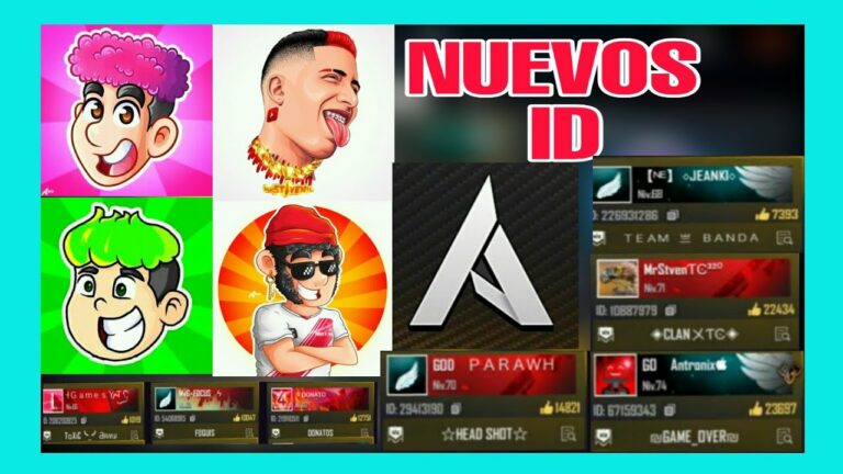 Id De Influencers Free Fire Para Copiar Mytruko