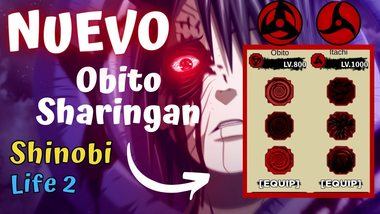 ▷ Melhor Sharingan Shindo Life 2023 ❤️ DONTRUKO