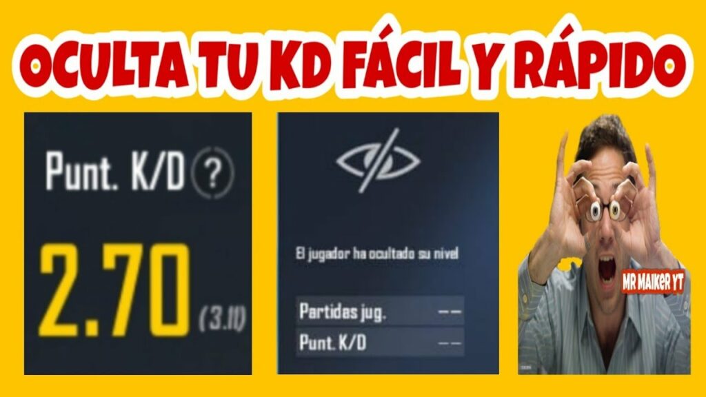 Cách ẩn KD trong PubG Mobile 1 Cách ẩn KD trong PubG Mobile
