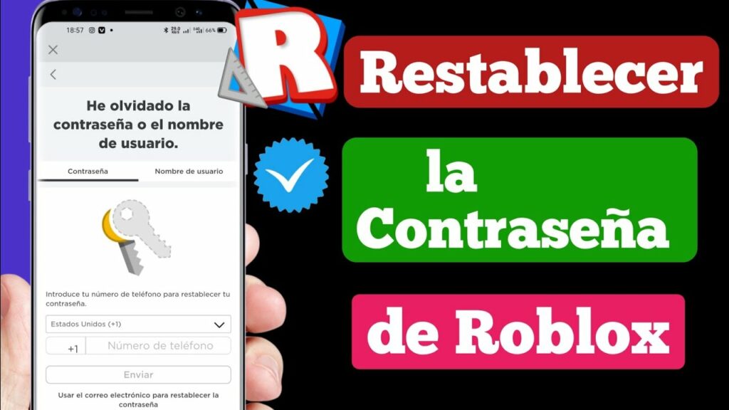 Como recuperar tu Cuenta de Roblox si no te acuerdas de la contraseña