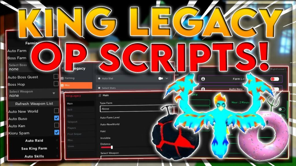 Melhor SCRIPT para King Legacy Roblox (Mobile/PC/Celular), Script  Atualizado 2023