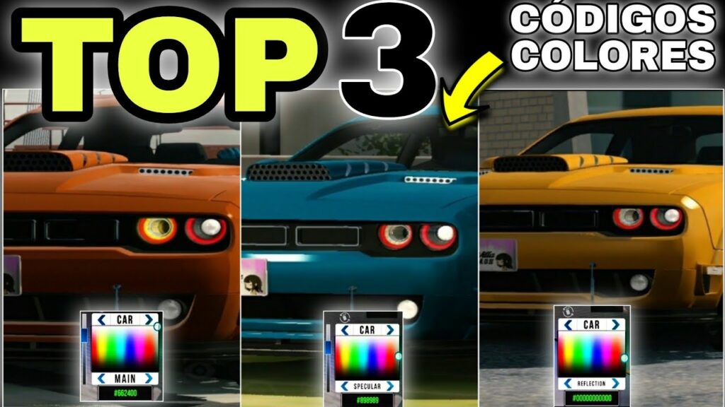 Códigos de Diseños para Car Parking Multiplayer 1 Códigos de Diseños para Car Parking Multiplayer