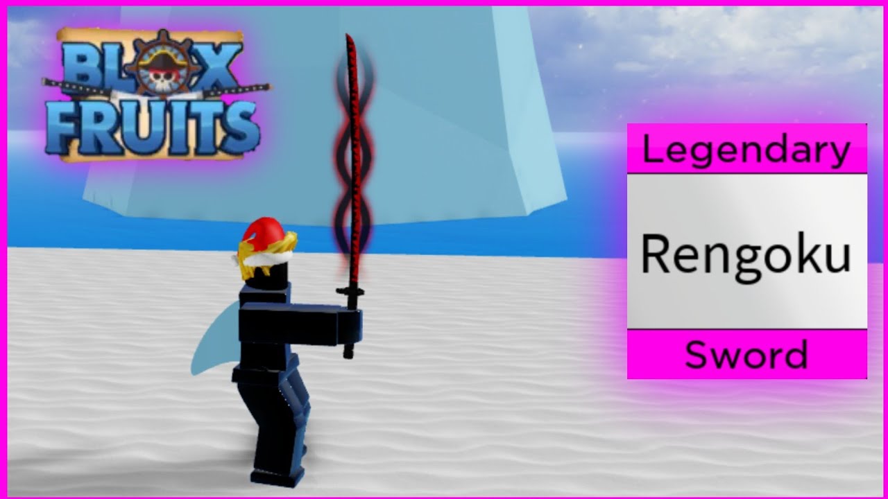 ONDE PEGAR A ESPADA LENDÁRIA RENGOKU NO BLOX FRUITS!!! - Roblox 