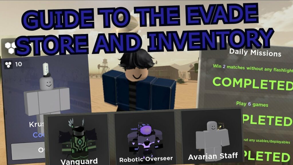 COMO USAR E EQUIPAR COISAS NO EVADE ROBLOX [DICAS EVADE] 