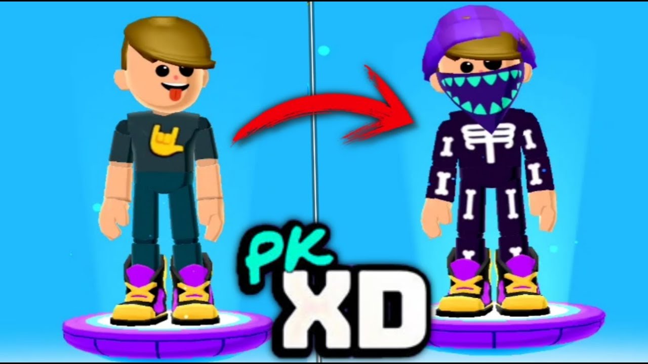 Cómo cambiar de ropa en PK XD