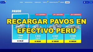 Como comprar pavos en Fortnite Perú