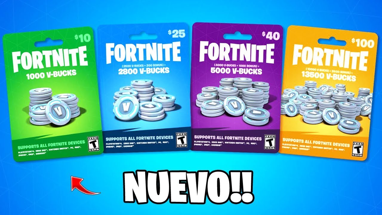 Como comprar pavos en Fortnite con tarjeta de Google Play