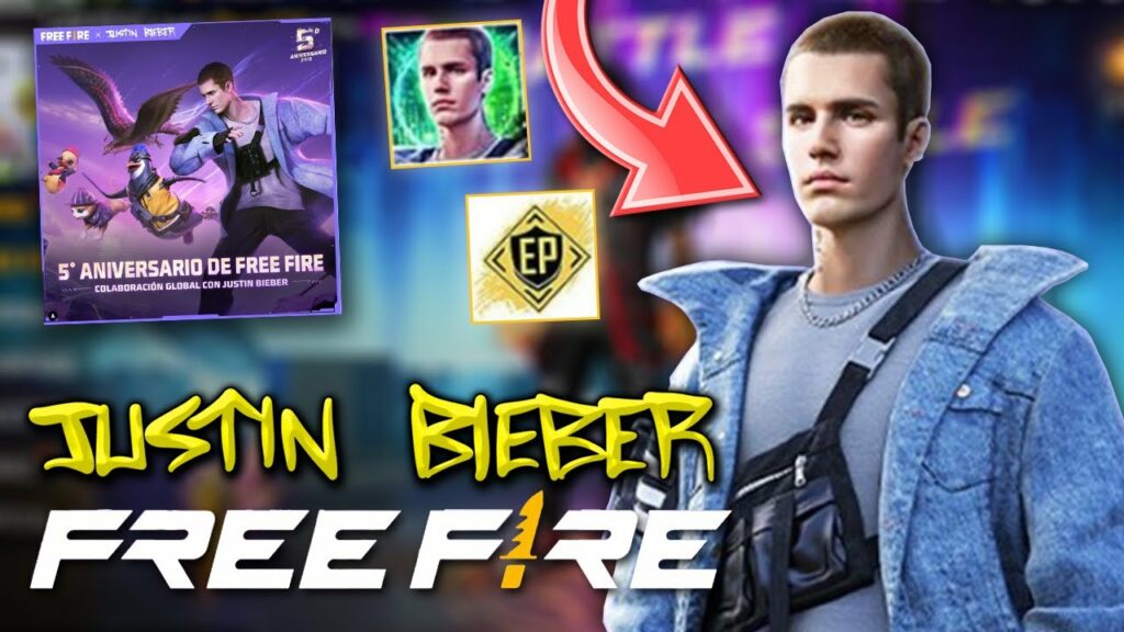 Como conseguir a Justin Bieber en Free Fire gratis