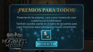 Cómo conseguir cuadernos en Harry Potter Hogwarts Mystery