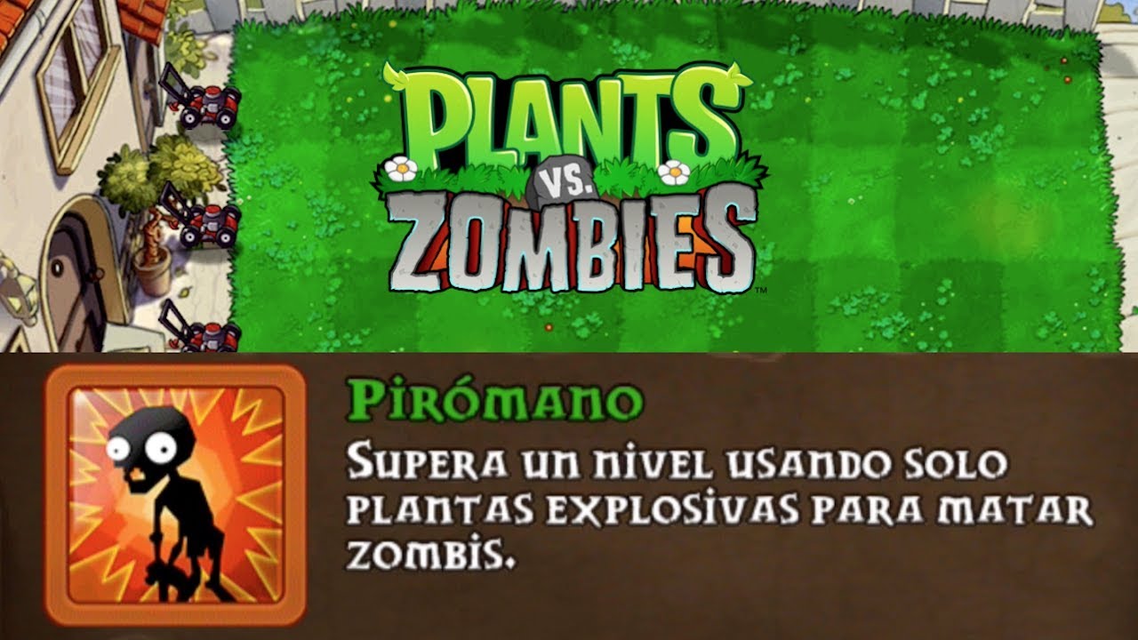 Cómo conseguir el logro Pirómano en Plantas contra Zombies