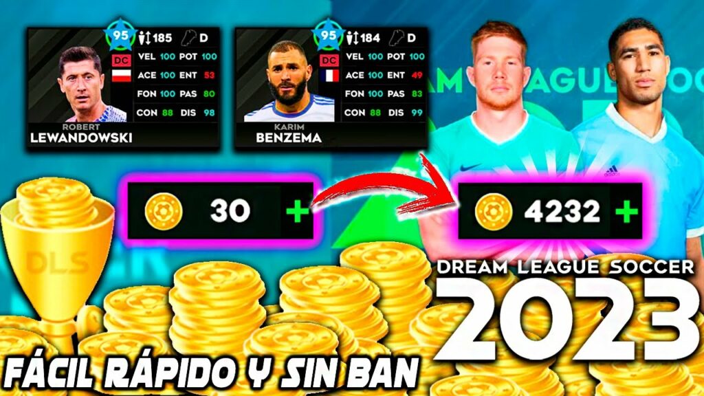 Como Ter Dinheiro Infinito no Dream League Soccer 2023? - DLS 24!! 