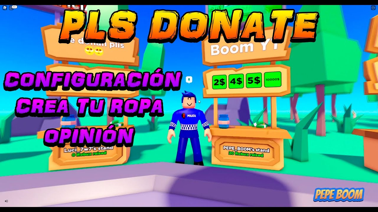 como ganhar robux no pls donate 