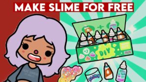Como haces slime en Toca Life World gratis