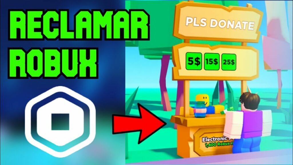 COMO CONFIGURAR O PLS DONATE E GANHAR MUITOS ROBUX! #Roblox #Robux  #Tutorial #Brookhaven in 2023