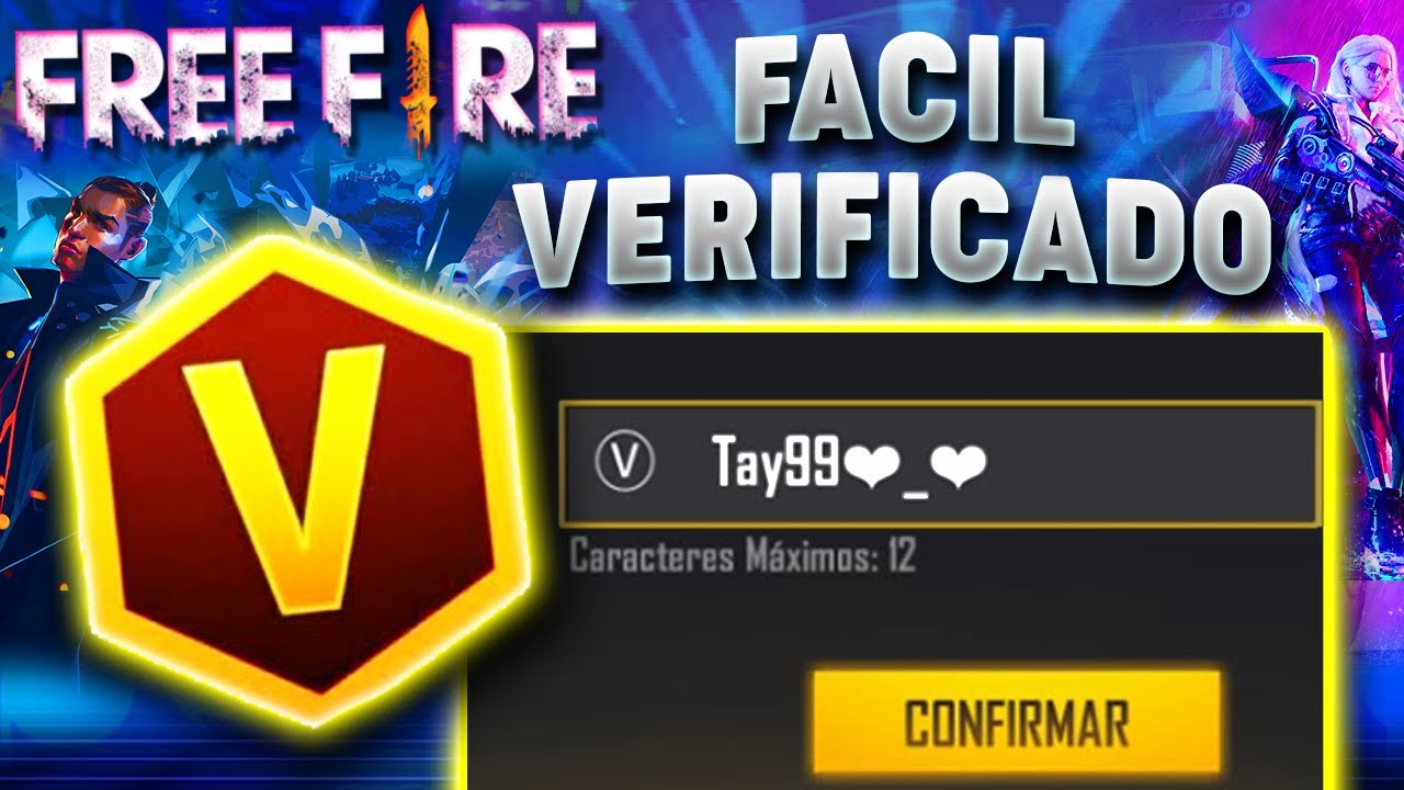 Verificado no free fire