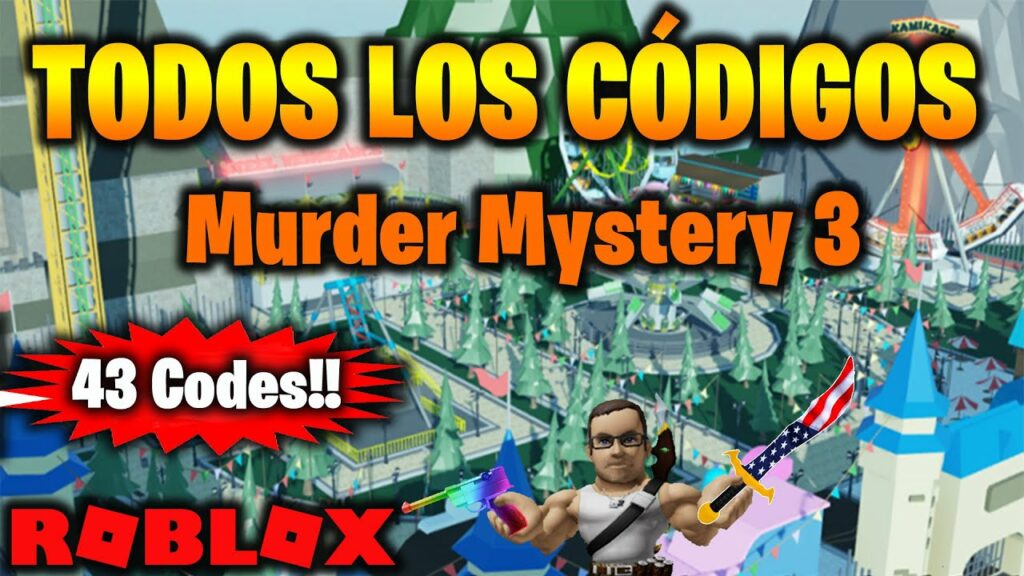 Códigos de Murder Mystery 3