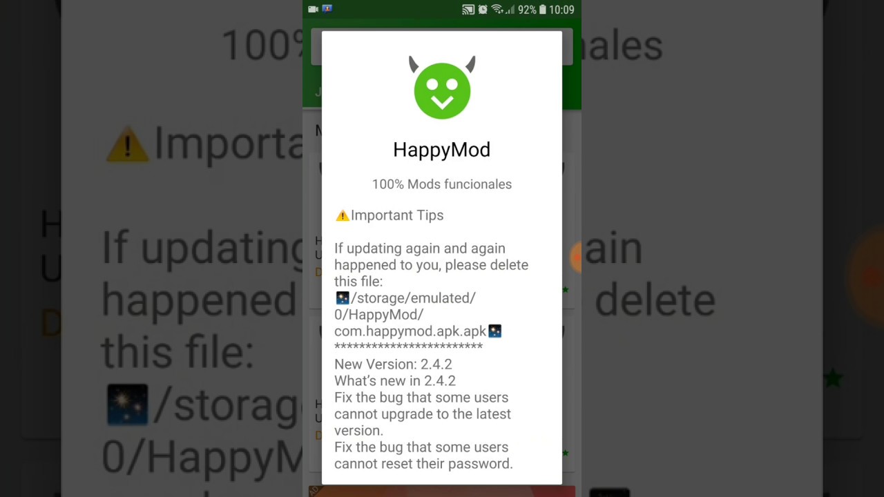 Cómo Crear una Cuenta de HappyMod