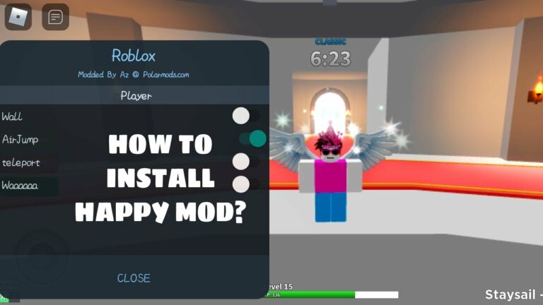 Cómo Descargar HappyMod para Roblox