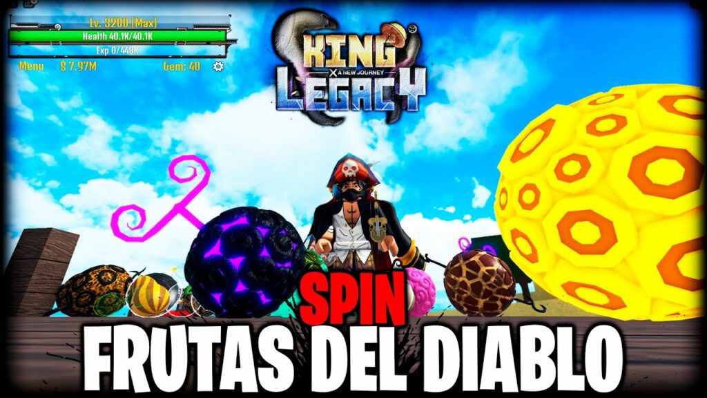 Dónde encontrar frutas en King Legacy