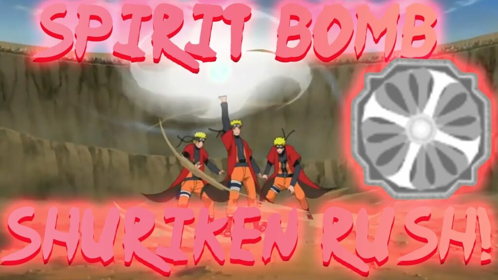 Dónde aparece el Spirit Bomb Shuriken Rush en Shindo Life 