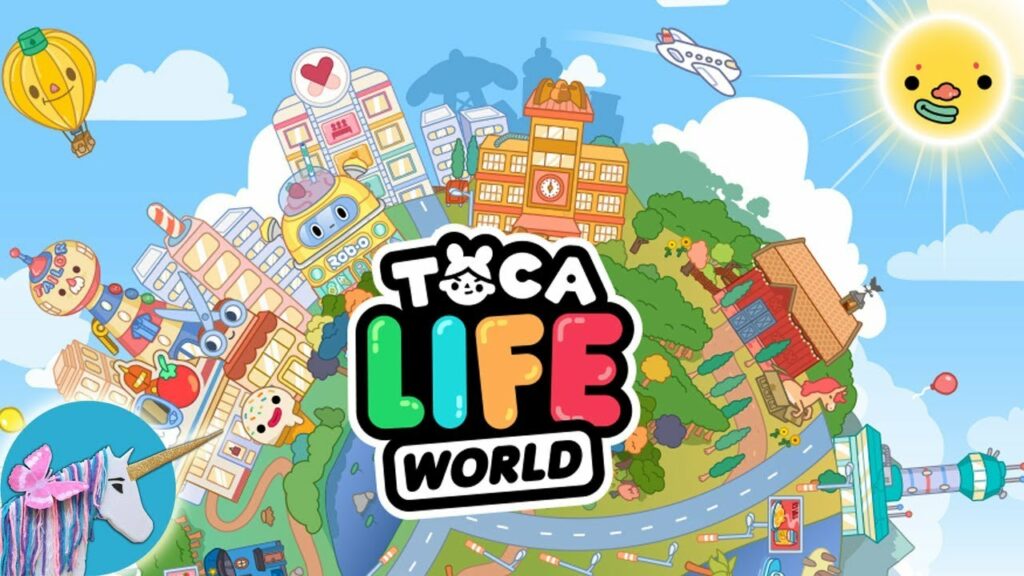 El logo de Toca Life World