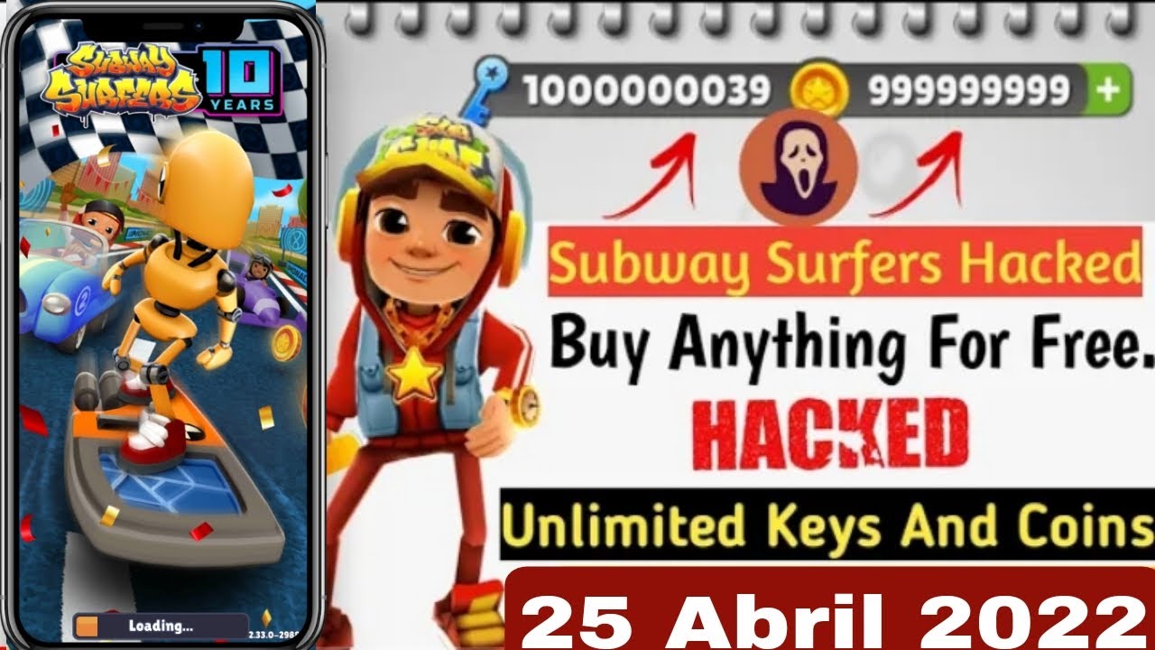 Subway Surfers hack Monedas y llaves Infinitas ⋆ NodoBeta