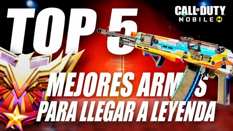 Mejores Armas Call of Duty Mobile