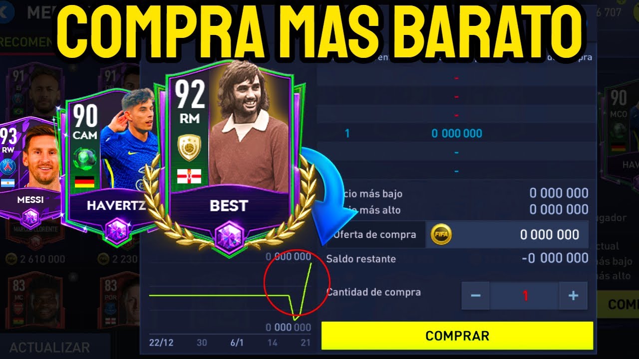 Mejores jugadores de FIFA Mobile baratos