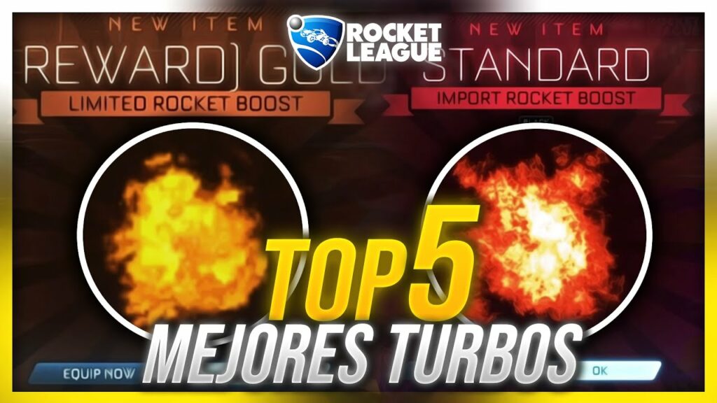 Mejores turbos Rocket League