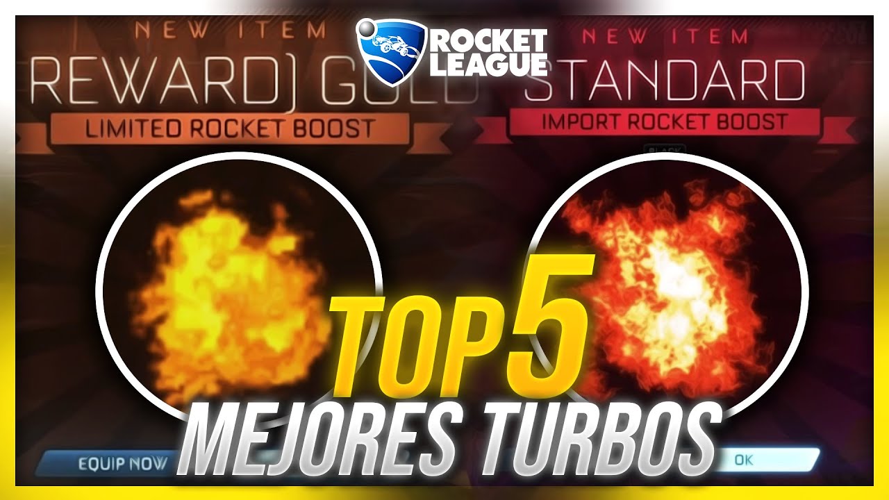 Mejores turbos Rocket League