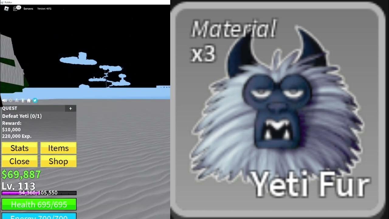 Para que sirve la Piel de Yeti en Blox Fruits