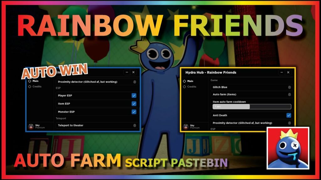 Что за песня Rainbow Friends?