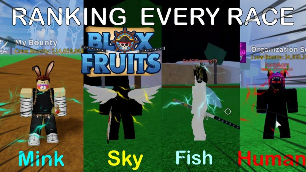 MEJORES RAZAS PARA RAIDS Y PVP!!ROBLOX: BLOX FRUITS GUIA 