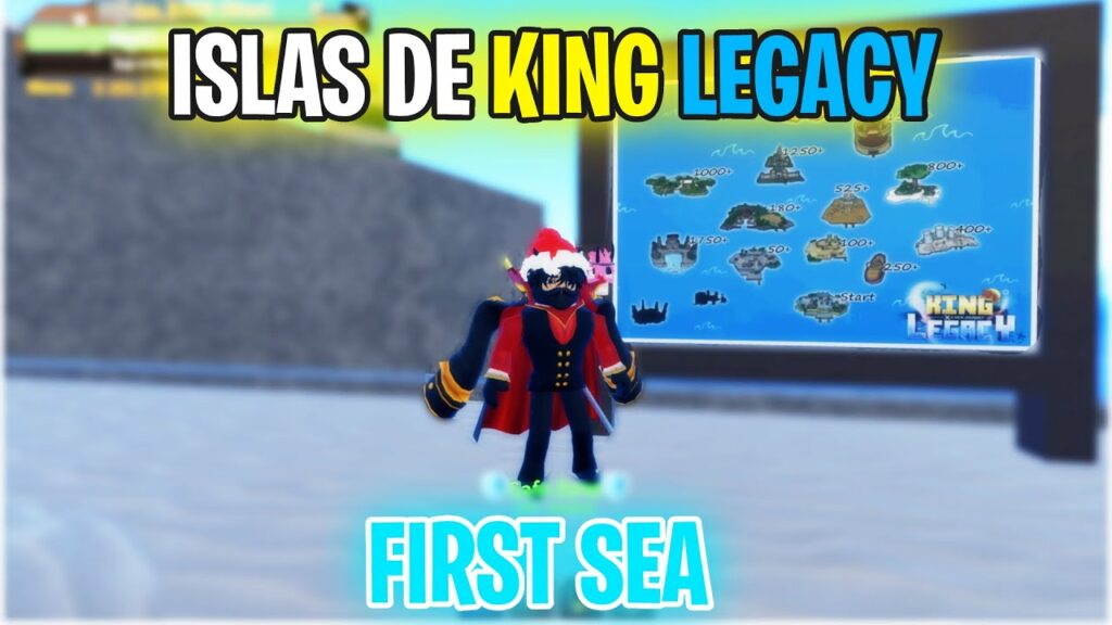 Todas las islas de King Legacy