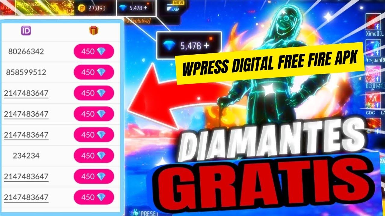 Няма да повярвате какво прави Wpress Digital Free Fire 2024 APK! 2024