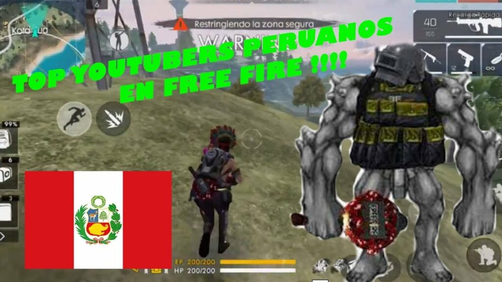 Youtubers Peruanos de Free Fire