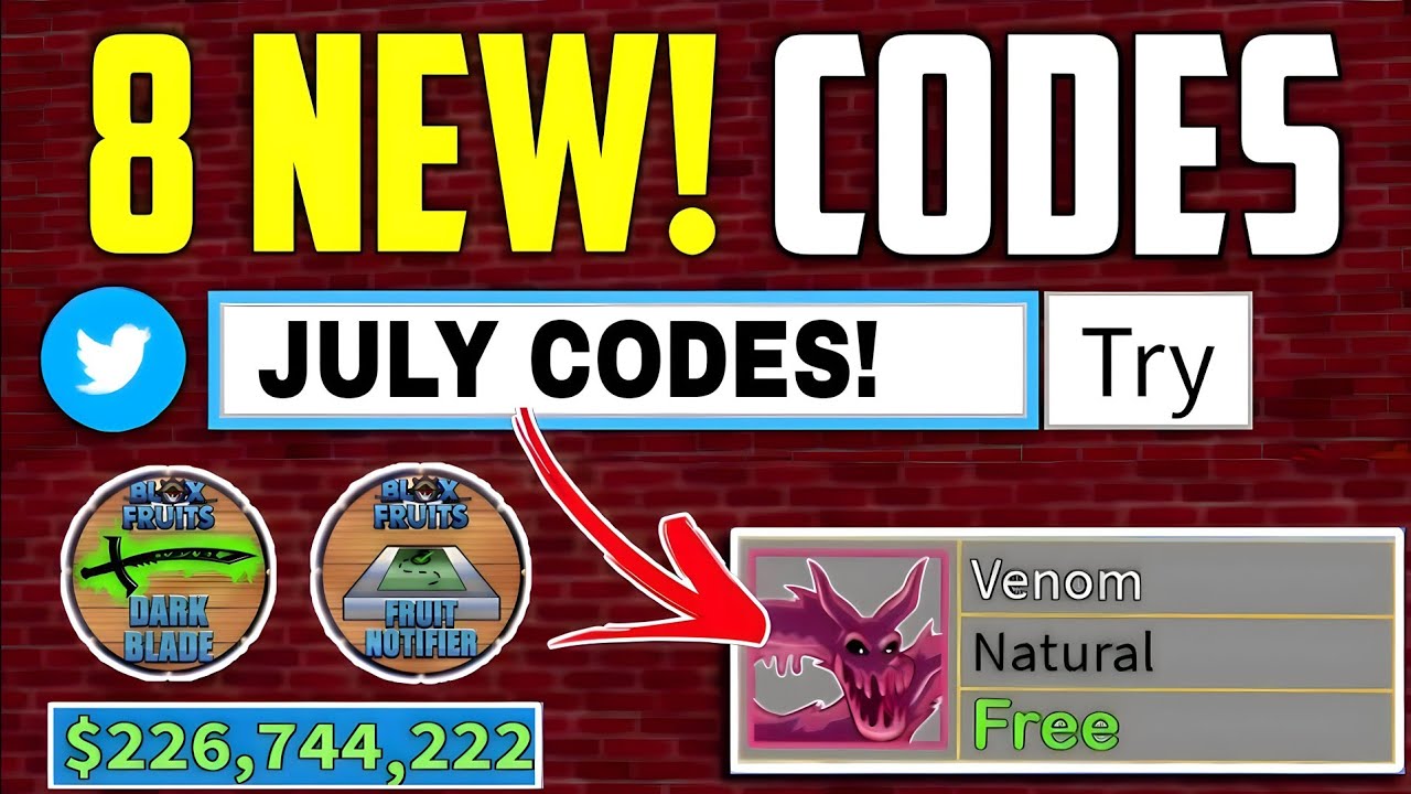 Nuevos códigos* 🔥 23 CODIGOS (Codes) de BLOX FRUITS 🔥NUEVOS CÓDIGOS en  descripción 🔥 EMiLiOR 