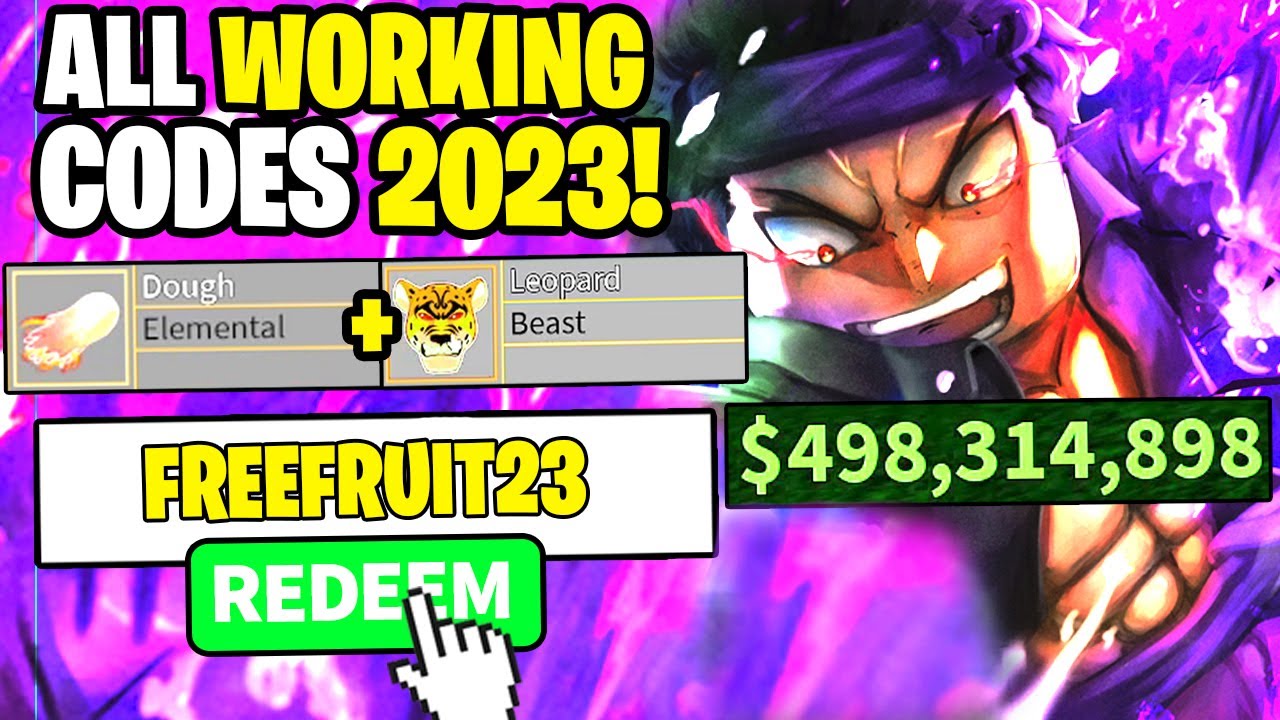 Códigos de Roblox Blox Fruits (diciembre 2023): Cómo conseguir dinero y  aumento de XP - Dexerto