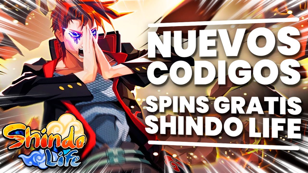 NOVOS CÓDIGOS de SPINS no SHINDO LIFE - SHINOBI LIFE 2